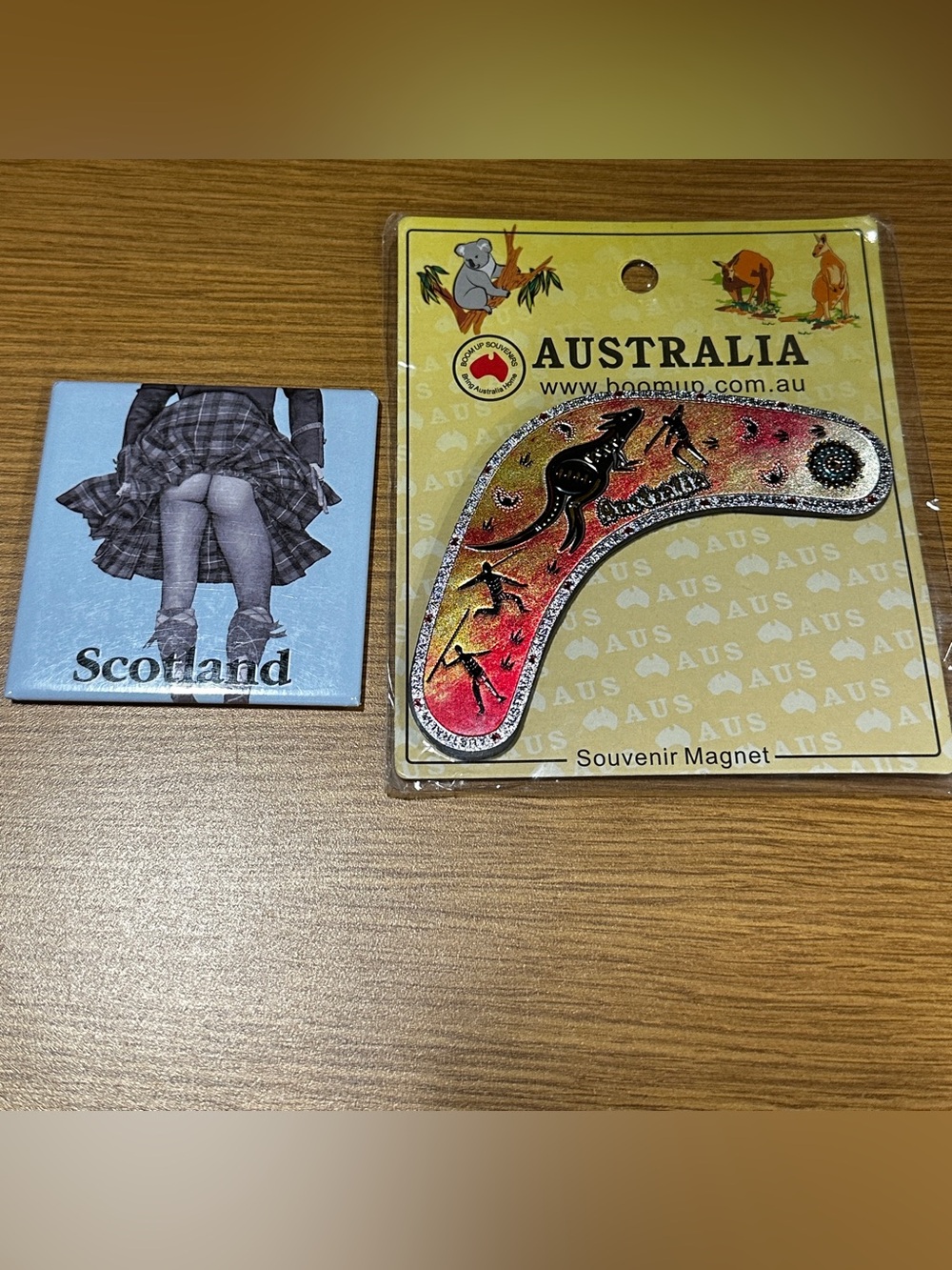 Australia/ Scotland Souvenir Magnet
